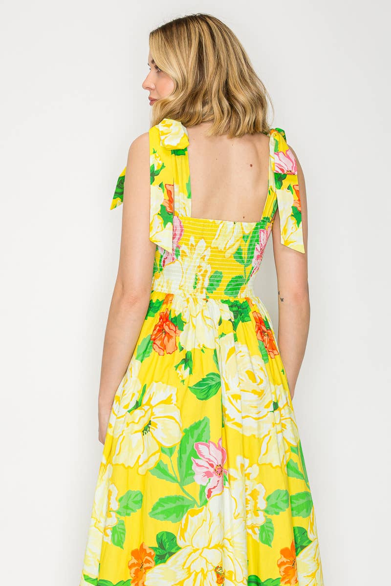 Sunny Lemon Maxi Dress