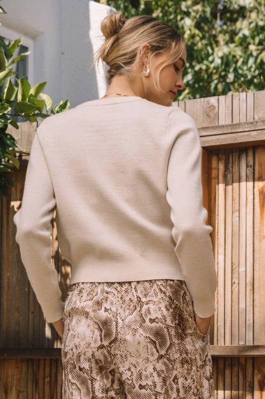 Horse Motif Sweater
