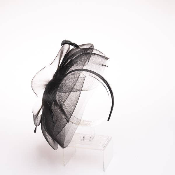 Crinoline Fascinator Red