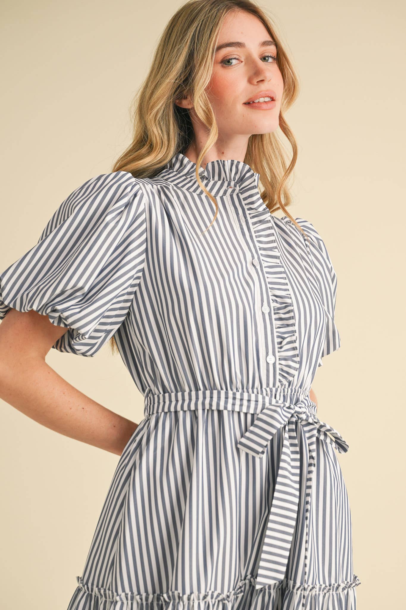 Mimi Ruffle Midi