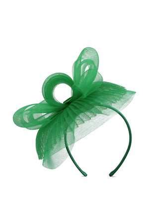 Morgan & Taylor - Simone Fascinator in Emerald Green