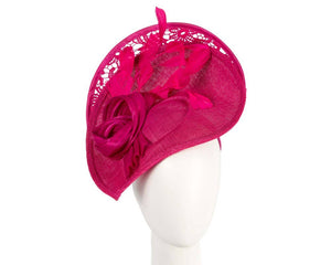 Sinamay & Lace Fascinator