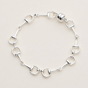 Gold and Silver Bit Chain Bracelet
