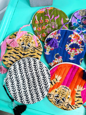 Quilted Coin Purse - Assorted Prints