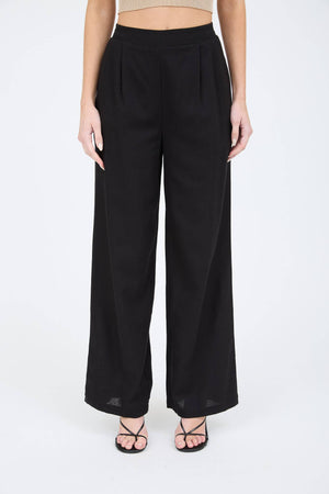 High Waisted Front Pleat Pants