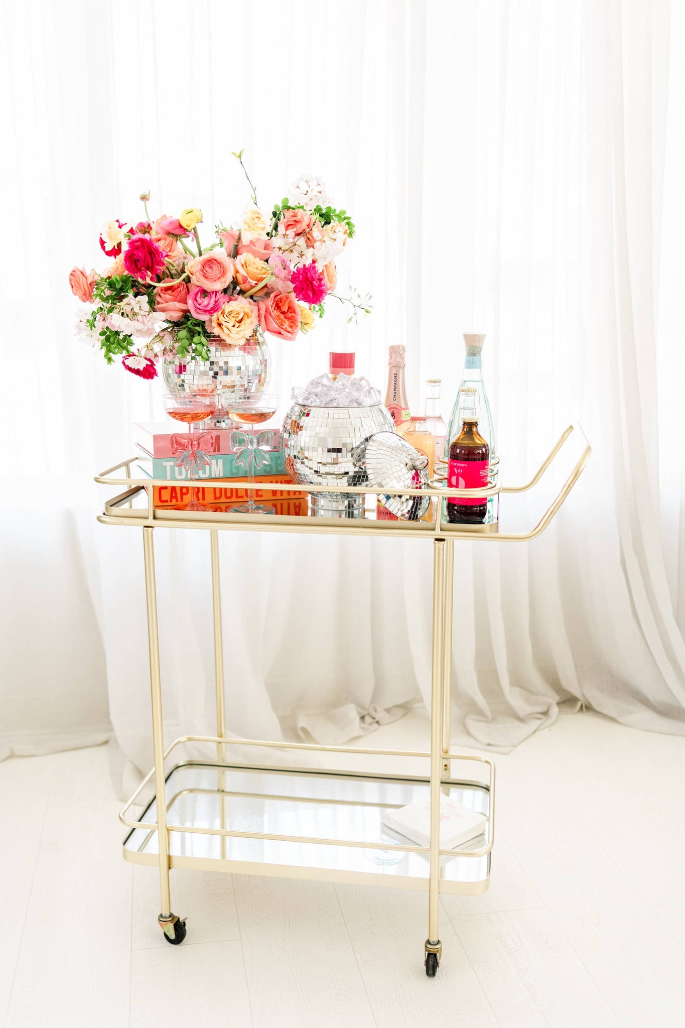 Disco Ball Ice Bucket/Vase