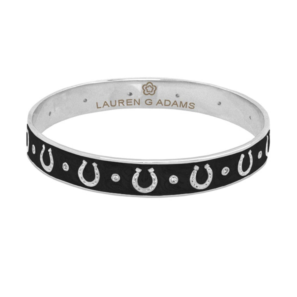 Lauren G Adams - Equestrian Horseshoe Bangle