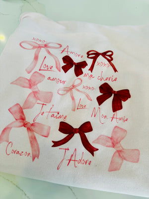 Coquette Love Language Hoodie