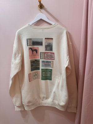 Saratoga matchbook Sweatshirt