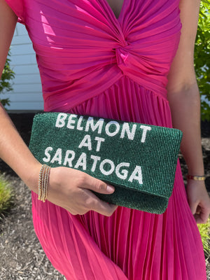 Belmont at Saratoga Beaded Clutch