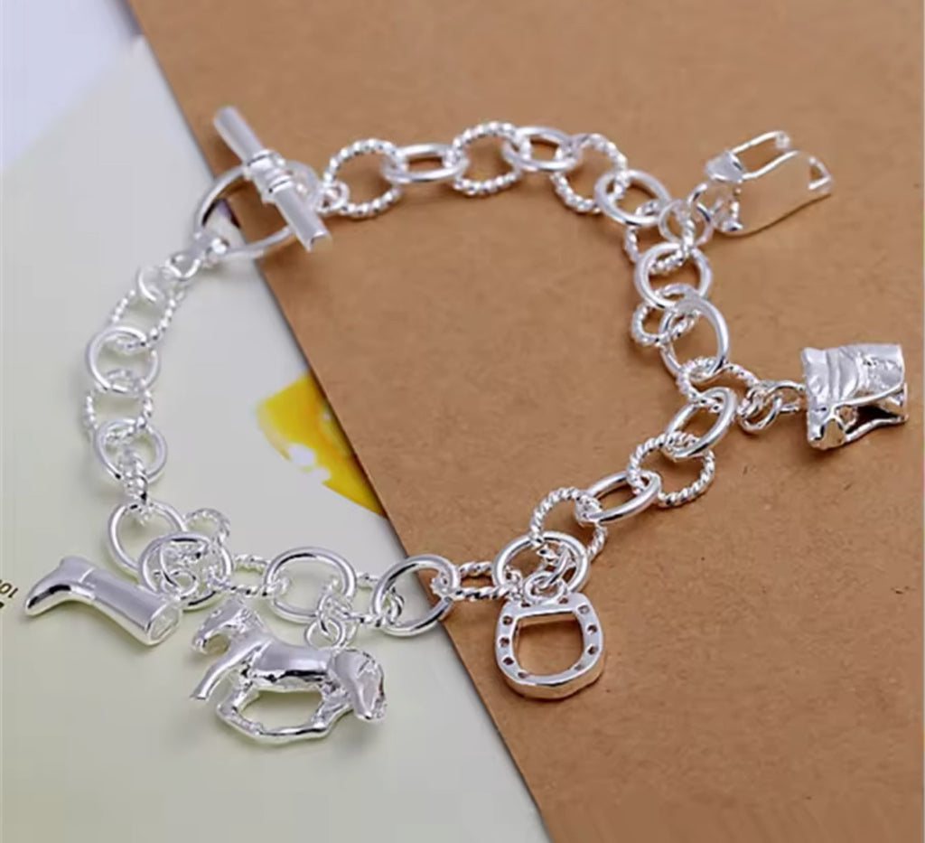 Equestrian Charm Bracelet