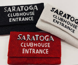 Saratoga Clubhouse Soft Beaded Clutch