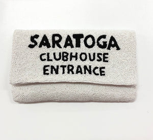 Saratoga Clubhouse Soft Beaded Clutch