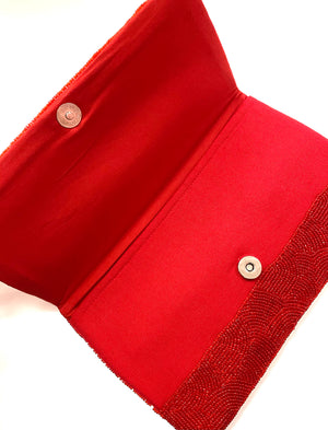 Saratoga Clubhouse Soft Beaded Clutch