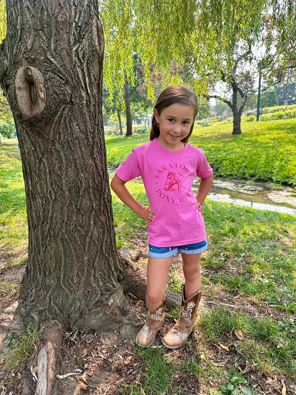 Girls Pony Club T-Shirt