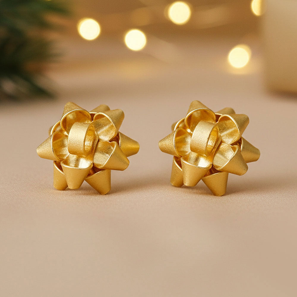 Holiday Bow Earrings - 6 colors