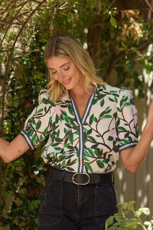 Magnolia V Neck Top