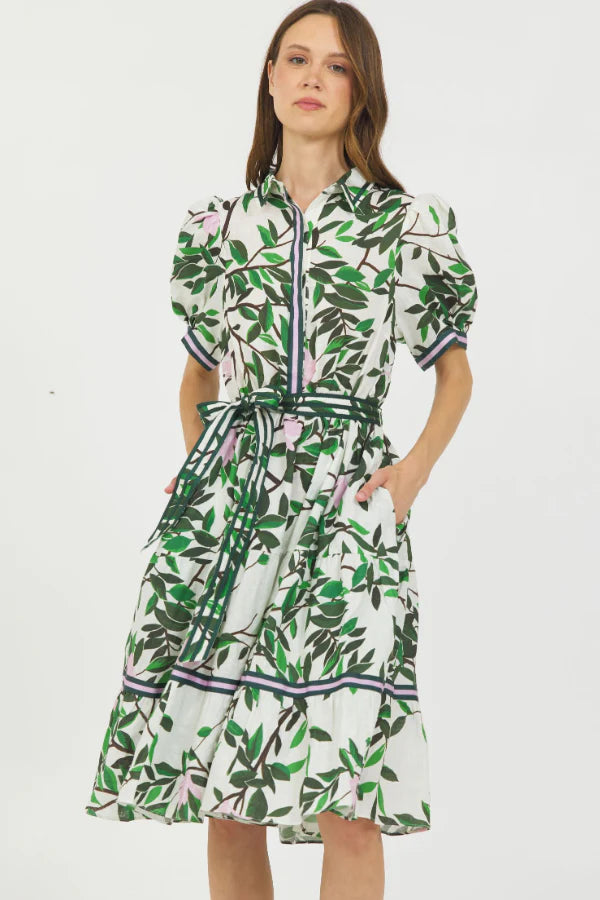 Magnolia Shirt Dress