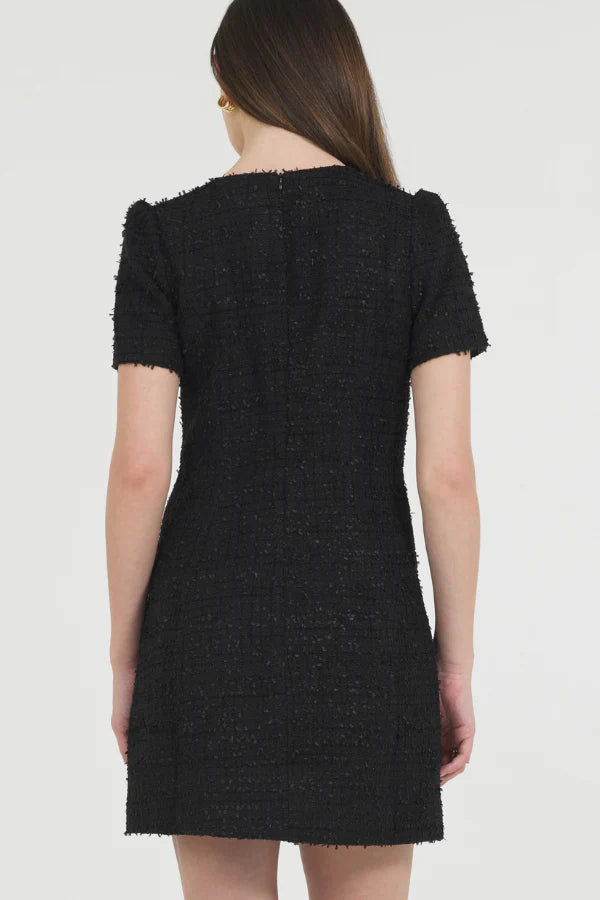Novelty Tweed Mini Dress