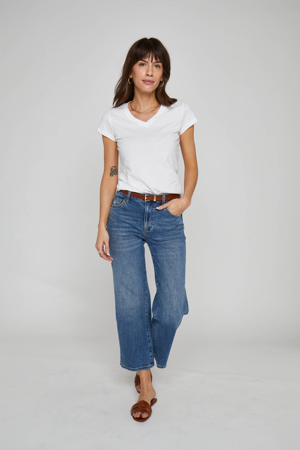Addington Ankle Crop High Rise Jean