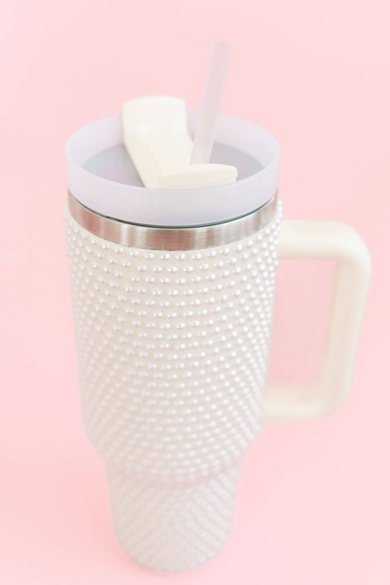 Cream Pearl 40oz Tumbler