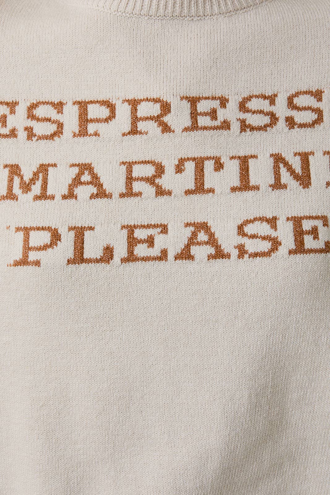 "Espresso Martini Please" Sweater
