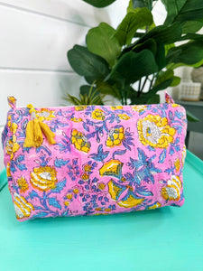 Folklore Couture - Quilted Makeup Bags |