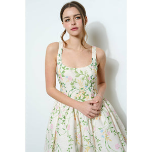 Adeline Flare Mini Dress