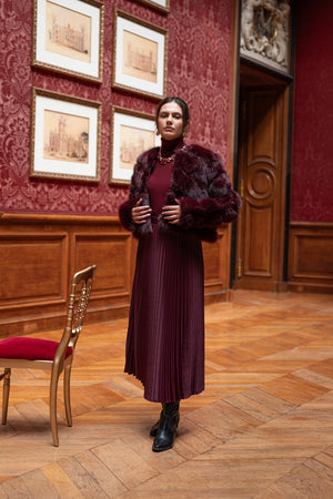 Paula Bordeaux Jacket