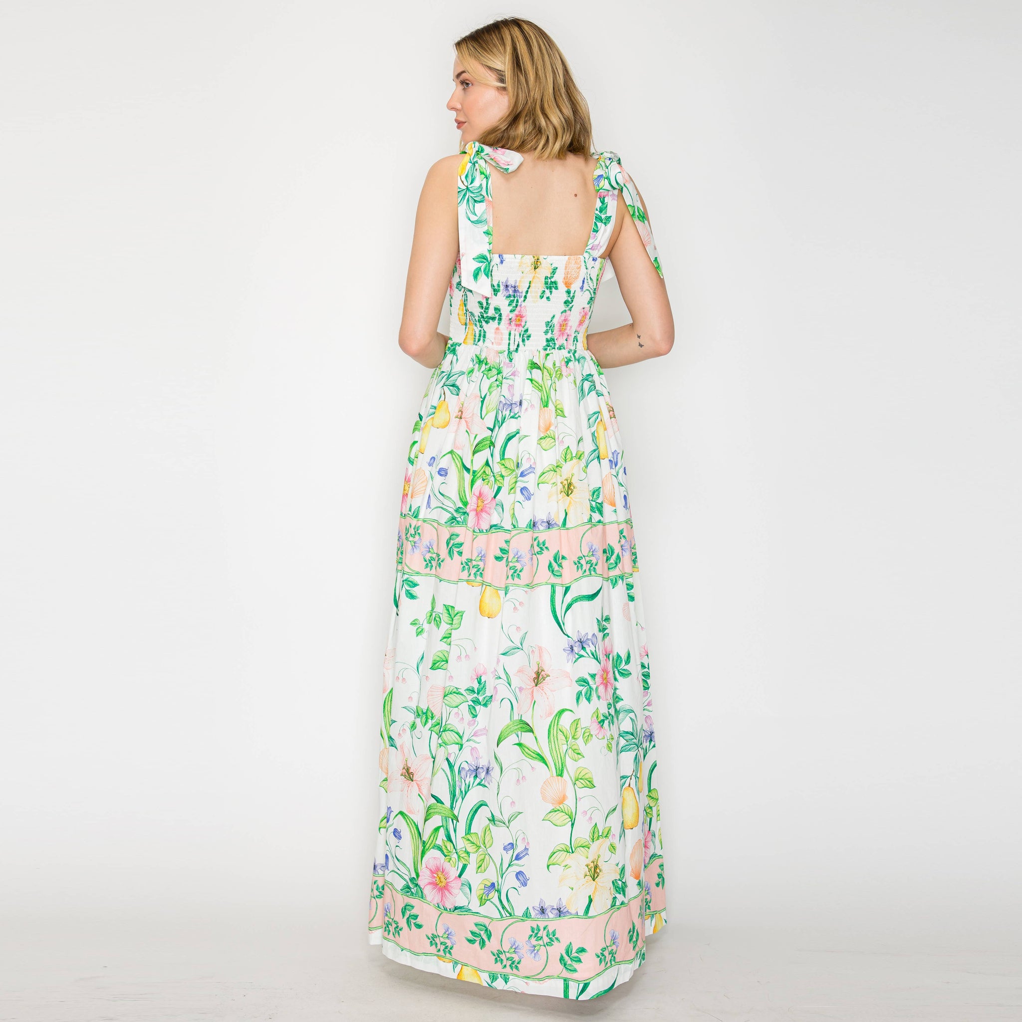 Romantic Garden Maxi Dress