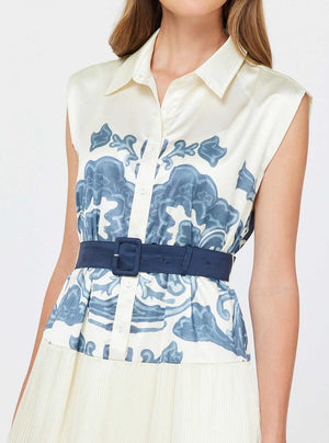 Marie Midi Shirt Dress