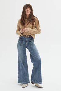 Campell High Rise Wide Leg Jean