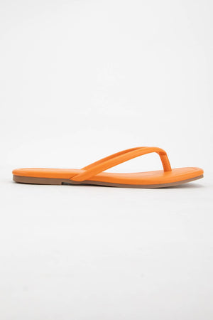 Silver Thong Sandal
