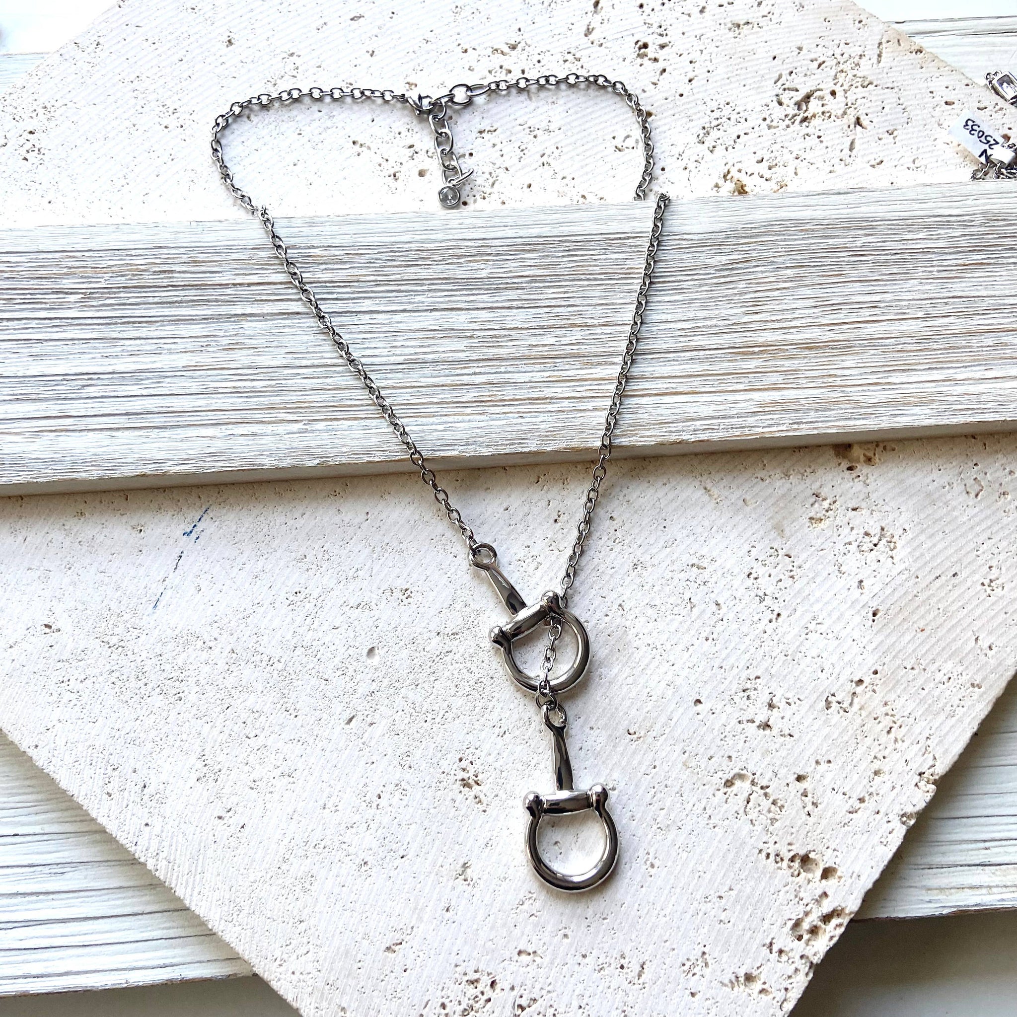 Horse Bit Stirrup Necklace