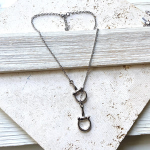 Horse Bit Stirrup Necklace