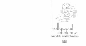 Hollywood Cocktail Book