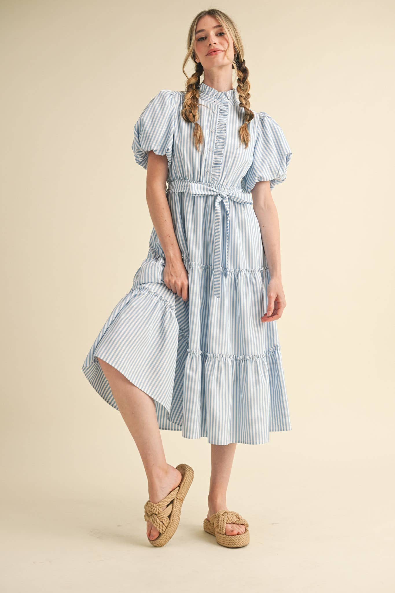 Mimi Ruffle Midi