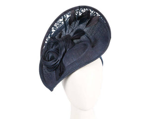 Sinamay & Lace Fascinator