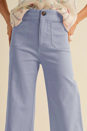 Corn Flower High Waisted Pants
