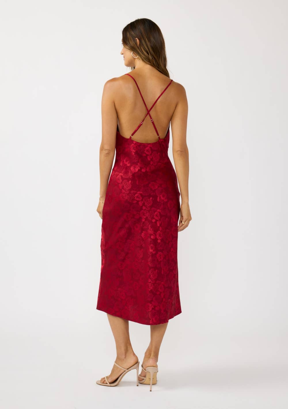 silk cowl neck slip dress HiddenRoom + Cowl Neck Silk Slip Dress
