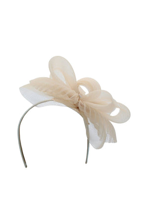 Morgan & Taylor - Simone Fascinator in Nude