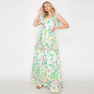 Romantic Garden Maxi Dress