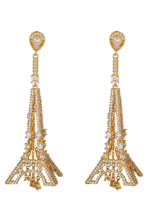 Eiffel Tower Statement Earrings