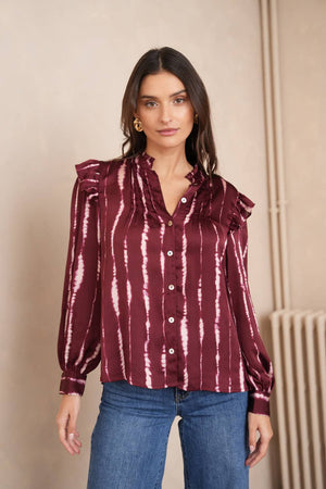 Jane Satin Blouse