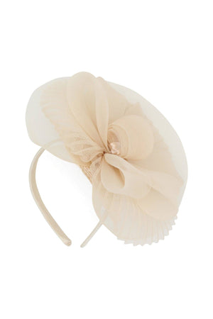 Morgan & Taylor - Simone Fascinator in Nude