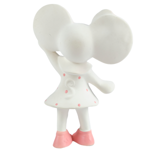 Meiya the Mouse Natural Organic Rubber Squeaker Toy