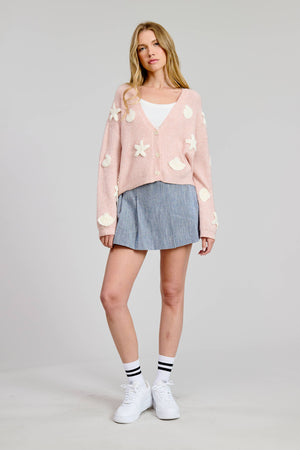 Seashell Sweater Cardigan