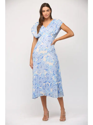 Azul Lurex Midi
