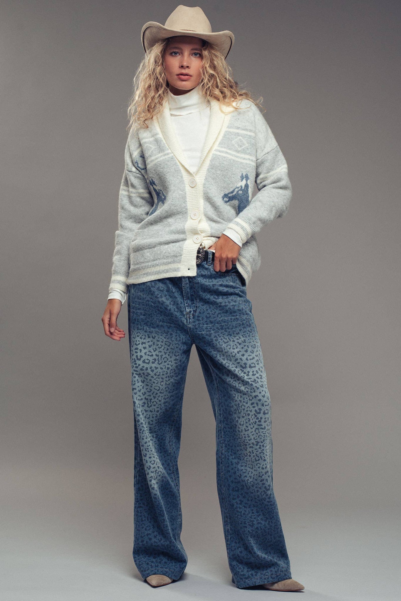 Horse & Horseshoe Cardigan