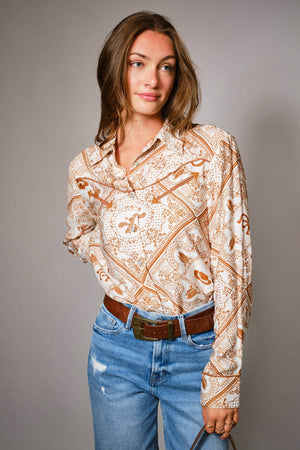 Western Button-Up Shirt